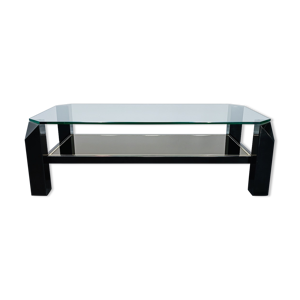Table basse belgo chrom black