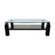 Table basse belgo chrom black