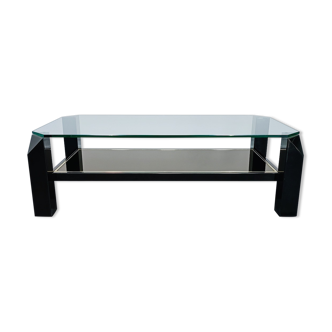 Table basse belgo chrom black