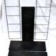 Etagère string moderniste modulable en fer forgé et tôle noir, 1950-1960