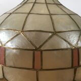 Mother-of-pearl and brass daybat