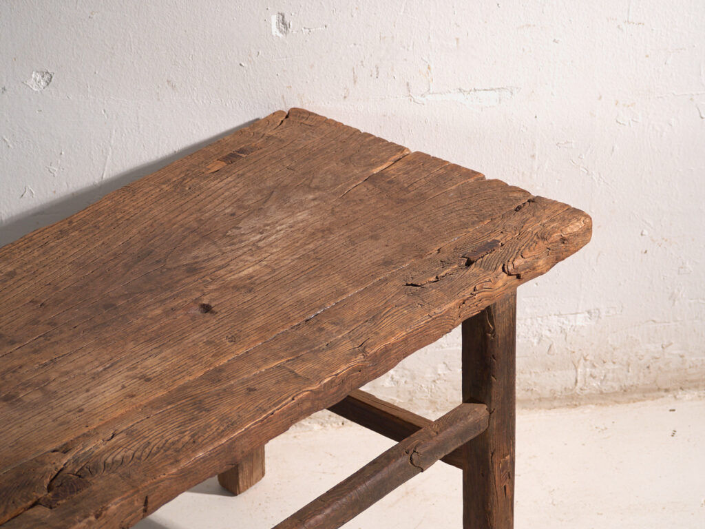 Antique pine coffee table – China, circa 1890