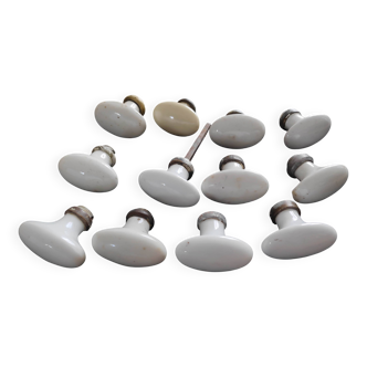 Poignées en porcelaine - Lot 6