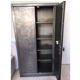 Armoire de rangement industrielle acier brossé