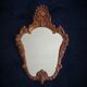 Mirror baroque style in carved walnut – late 19th