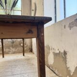 Table de ferme en pin, 1950