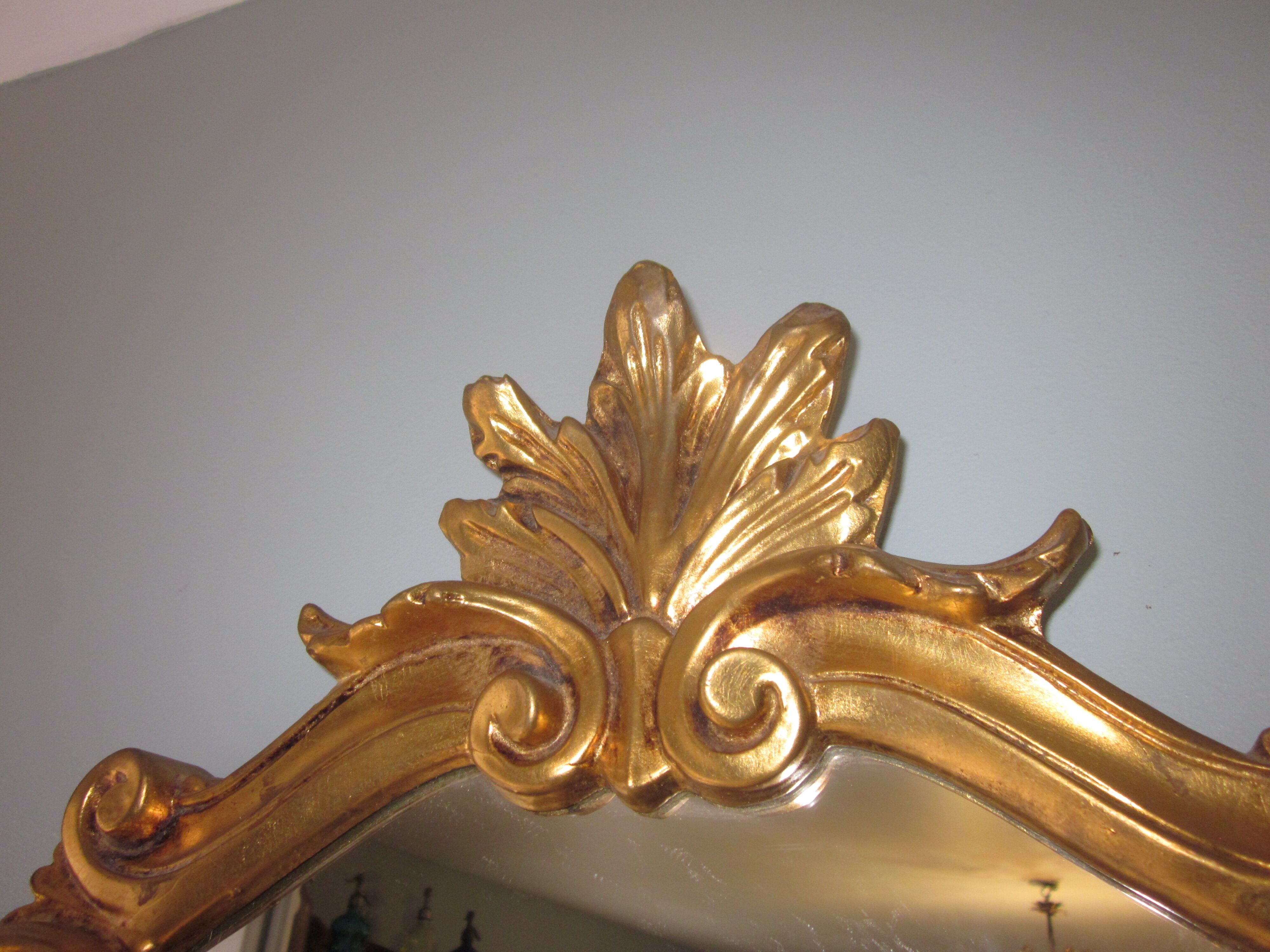 Gilded mirror