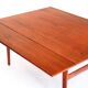 Teak table "Elevator" vintage designed by Kai Kristiansen for VMMobler. Denmark, 1960s.