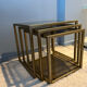 3 nesting tables in the style of Jansen.