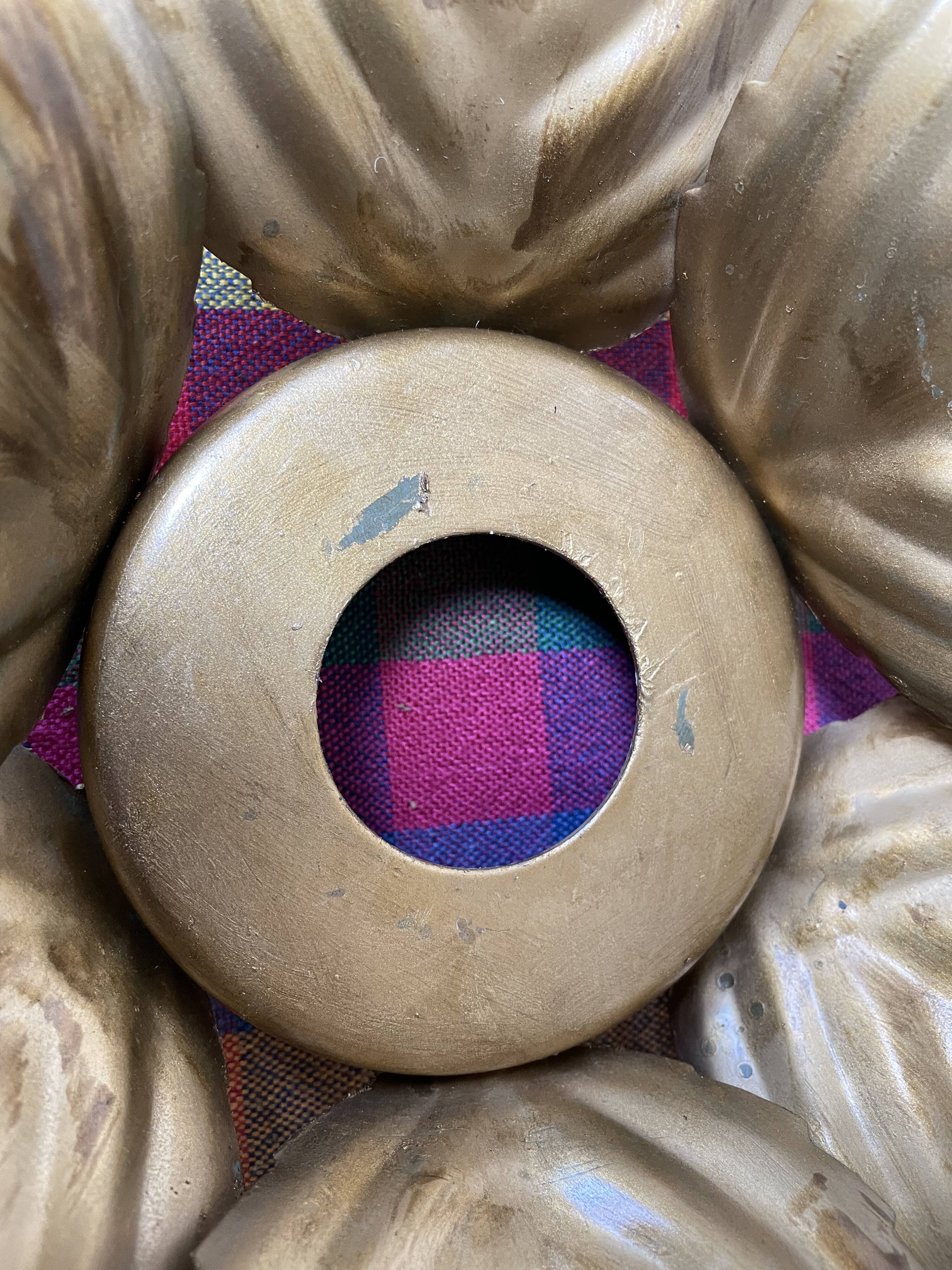 Masca golden flower wall light