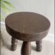 Wooden tripod stool