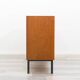 Teak sideboard with grooved drawers, 1960s.
