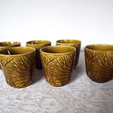6 Gien slip cups