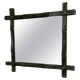 August Bergin & Co. Stockholm, mirror with wooden frame, Swedish Jugend.