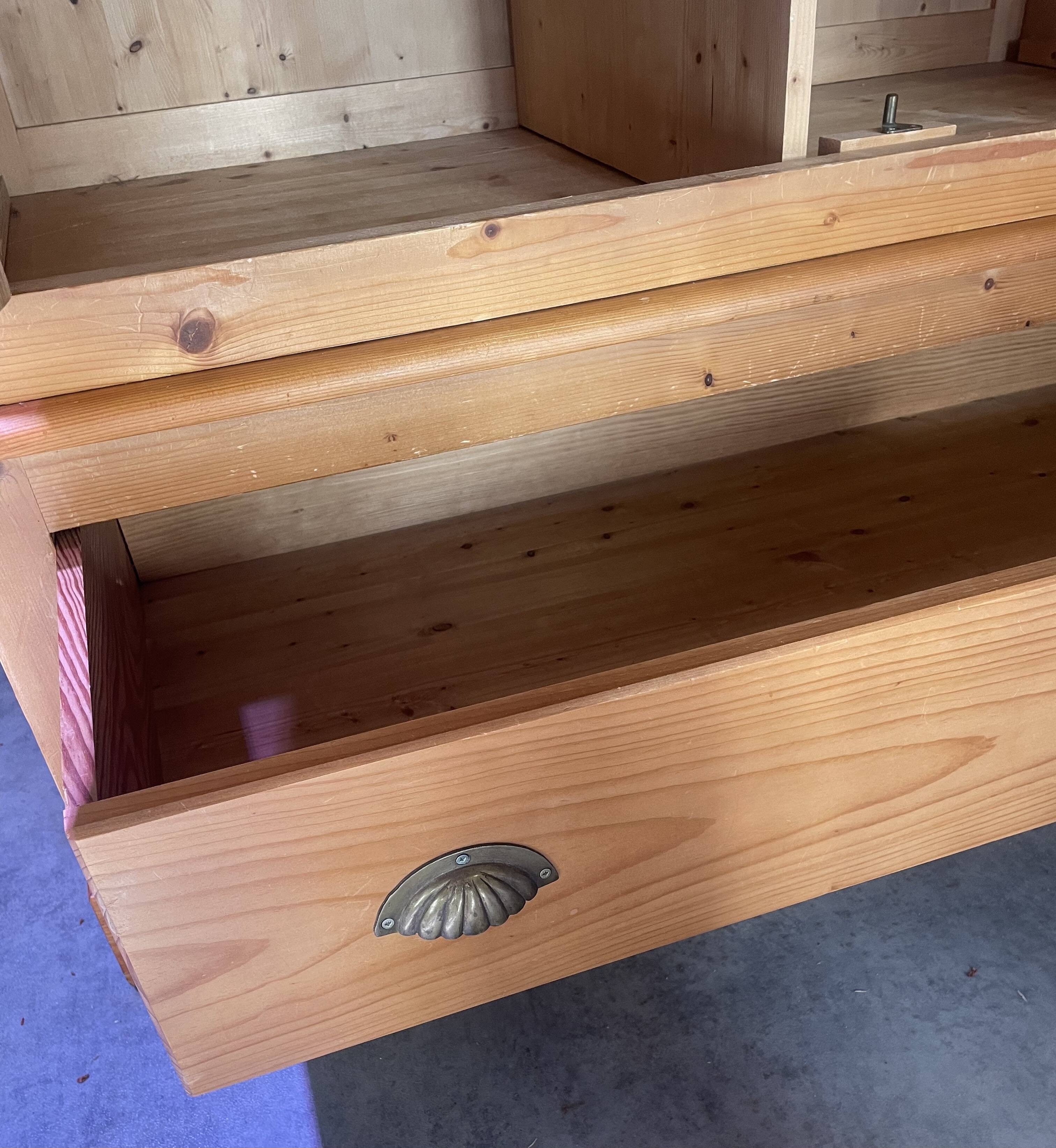 Parisian pine wardrobe