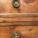 Small secretary English donkey back office Madame 3 drawers