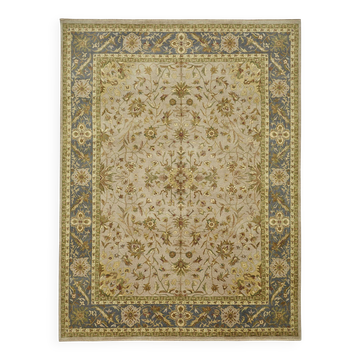 Turkish Handknotted Wool Oushak Rug 275 cm x 364 cm