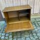Bar vintage Louis XV sur roulettes en bois des années 60
