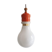 Suspension vintage ampoule 1970