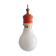 Suspension vintage ampoule 1970