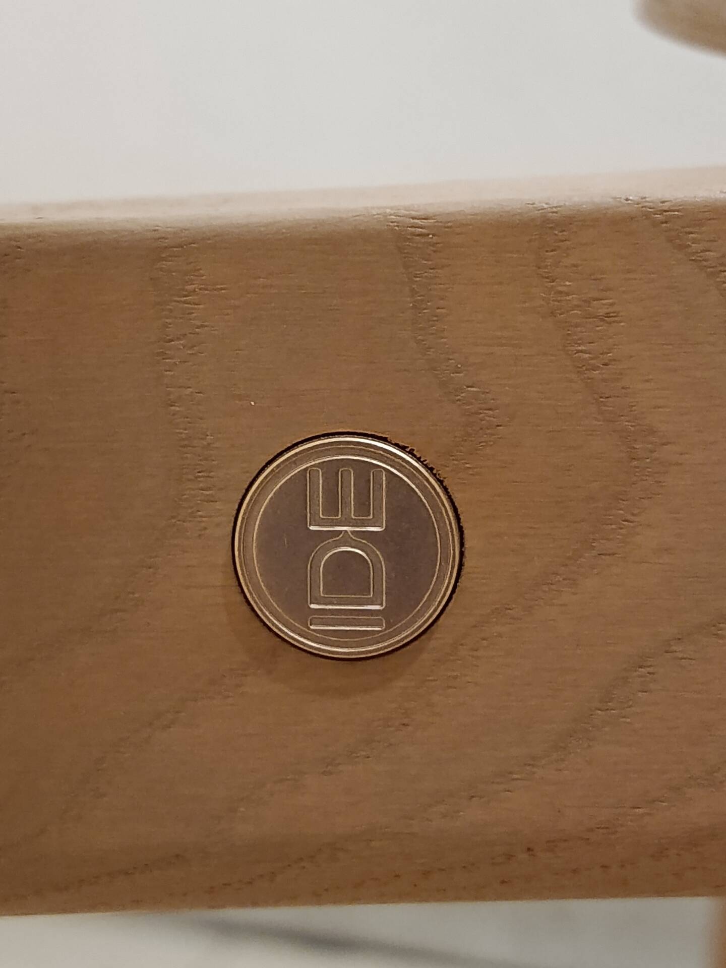 Solid wood design chair