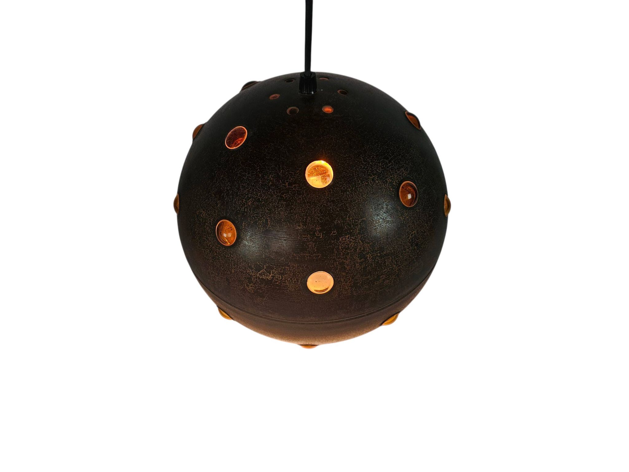 Raak Amsterdam - Nanny Still McKinney  - copper- hanging lamp - 60's