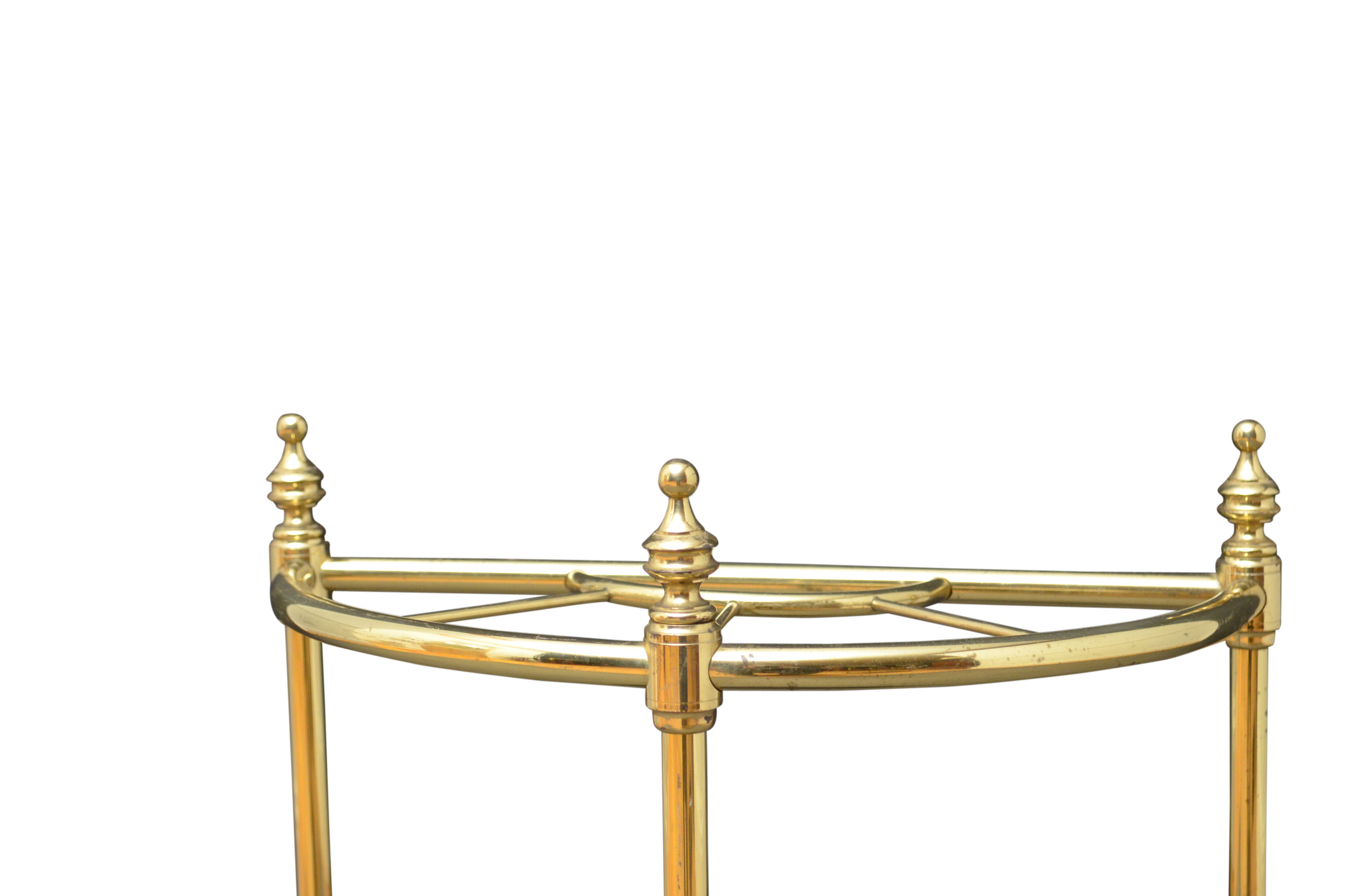 Vintage Brass Umbrella Stand