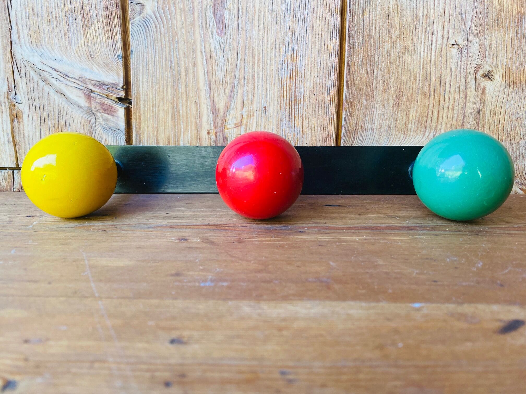 2 portemanteau mural vintage années 60