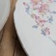 Set of 3 vintage flat plates in Jugoporcelan porcelain – Yugoslavia