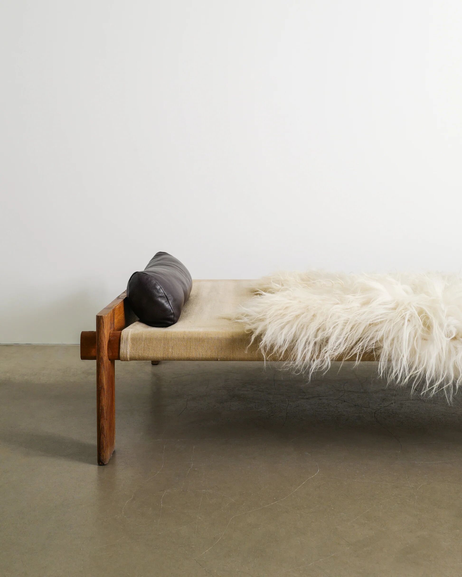 Danish Mid Century Low Daybed by Tage Poulsen, 1950s