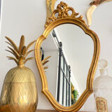 Old gilded mirror 40x24 cm