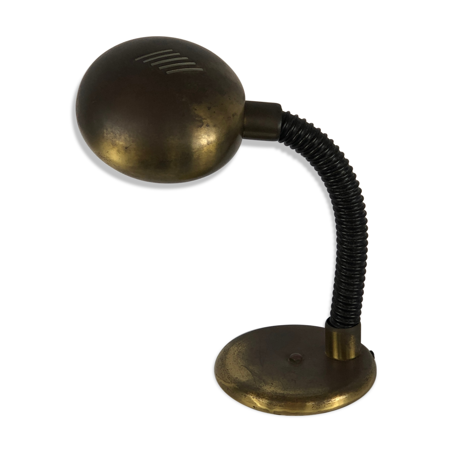 Vintage Targetti metal table lamp