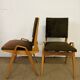 Paire de chaises vintage Maurice Pré des années 50