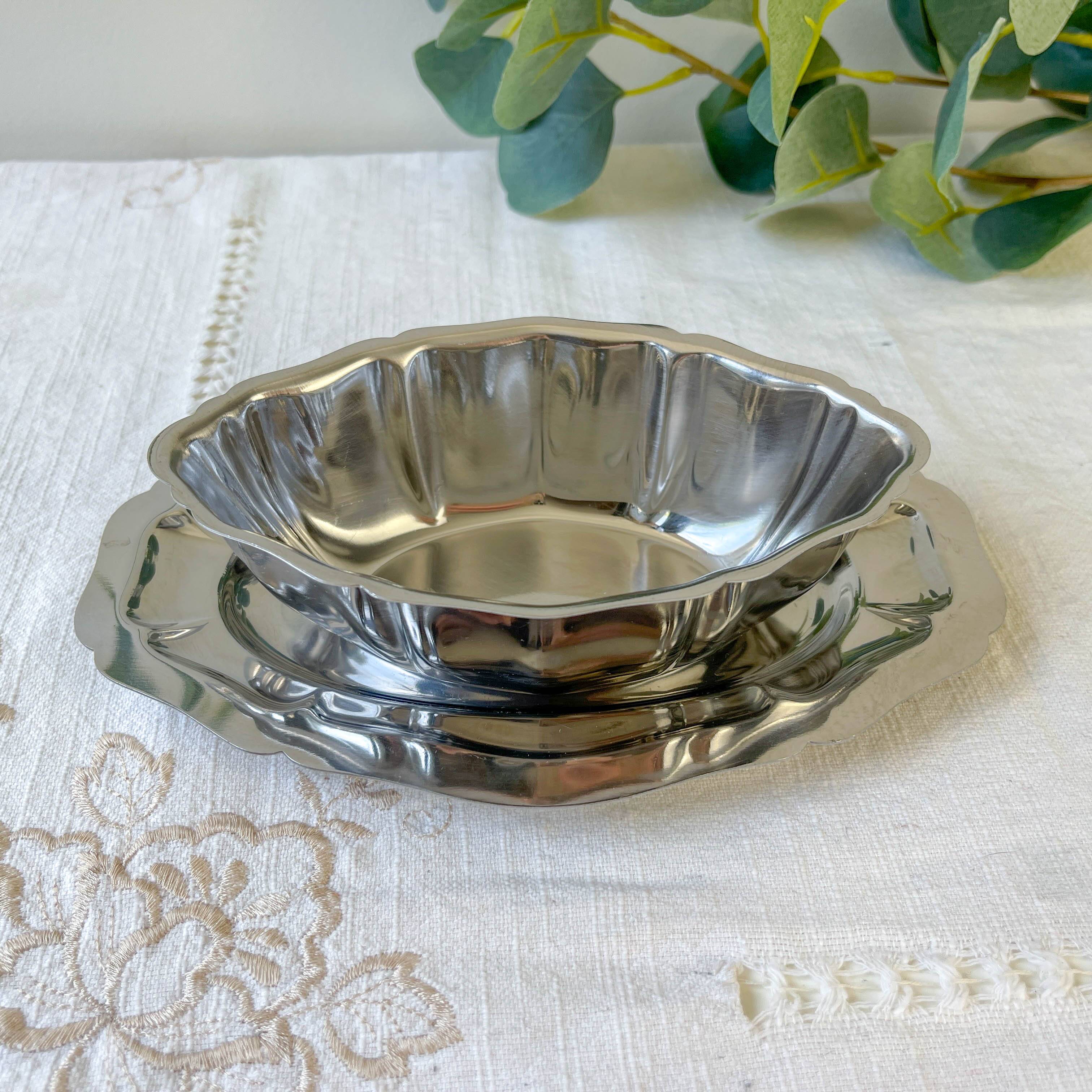 Vintage Stainless Steel Sauceboat Guy Degrenne 70s