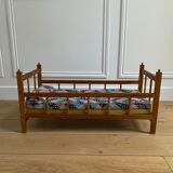 Dejou Vintage Wooden Dollbed 60s