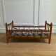 Dejou Vintage Wooden Dollbed 60s