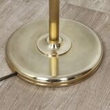 Brass e-reader floor lamp