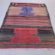 Medium Vintage Turkish Kilim Rug 140x111 cm Wool Kelim