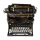 Old underwood typewriter