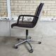 Fauteuil vintage cuir eurosit - france 1983