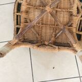 Children armchair rattan 65 years