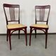 Secession dining chairs by Thonet