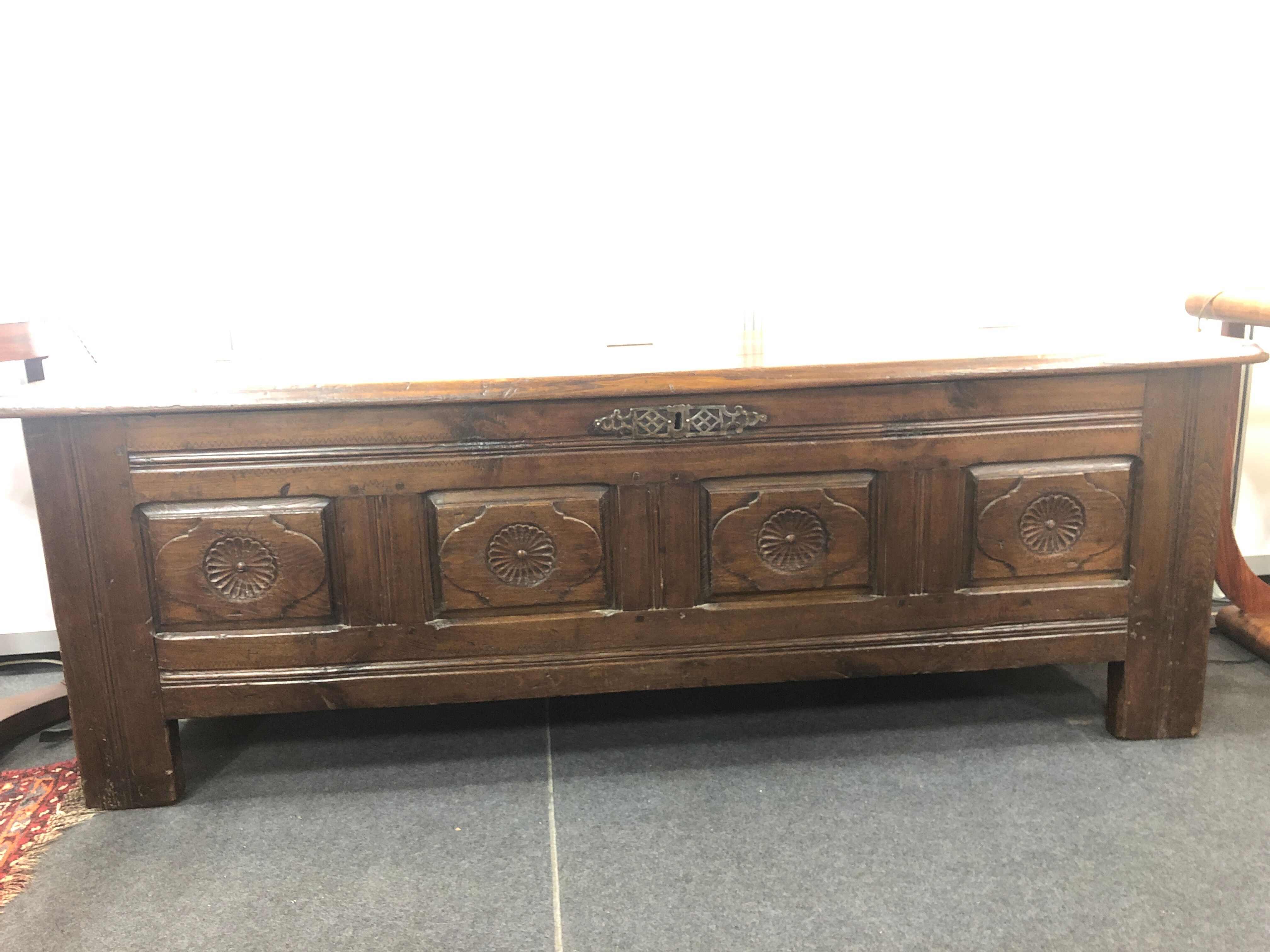 Chest XVIII century in ash