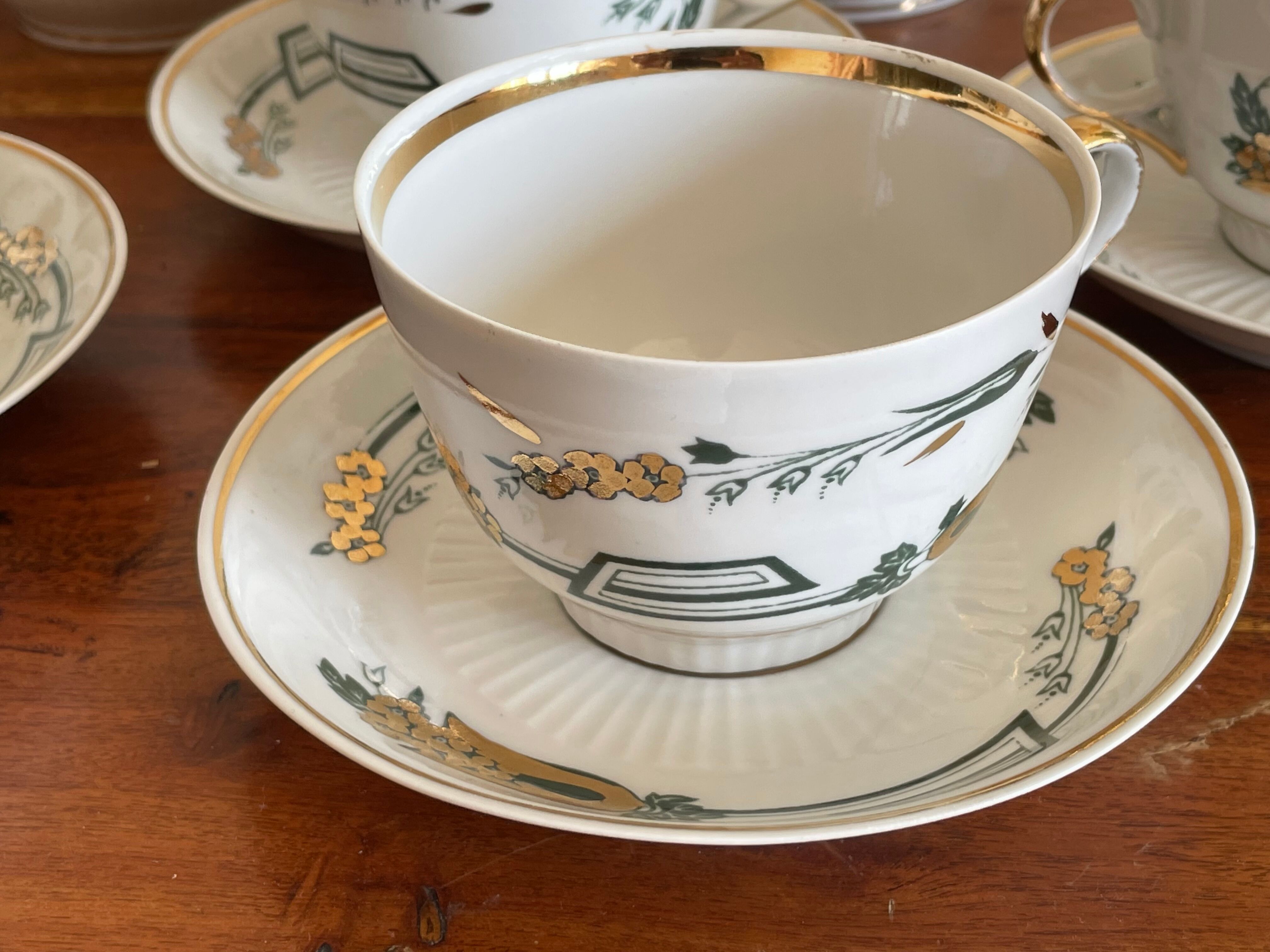 Riga fine porcelain coffee service