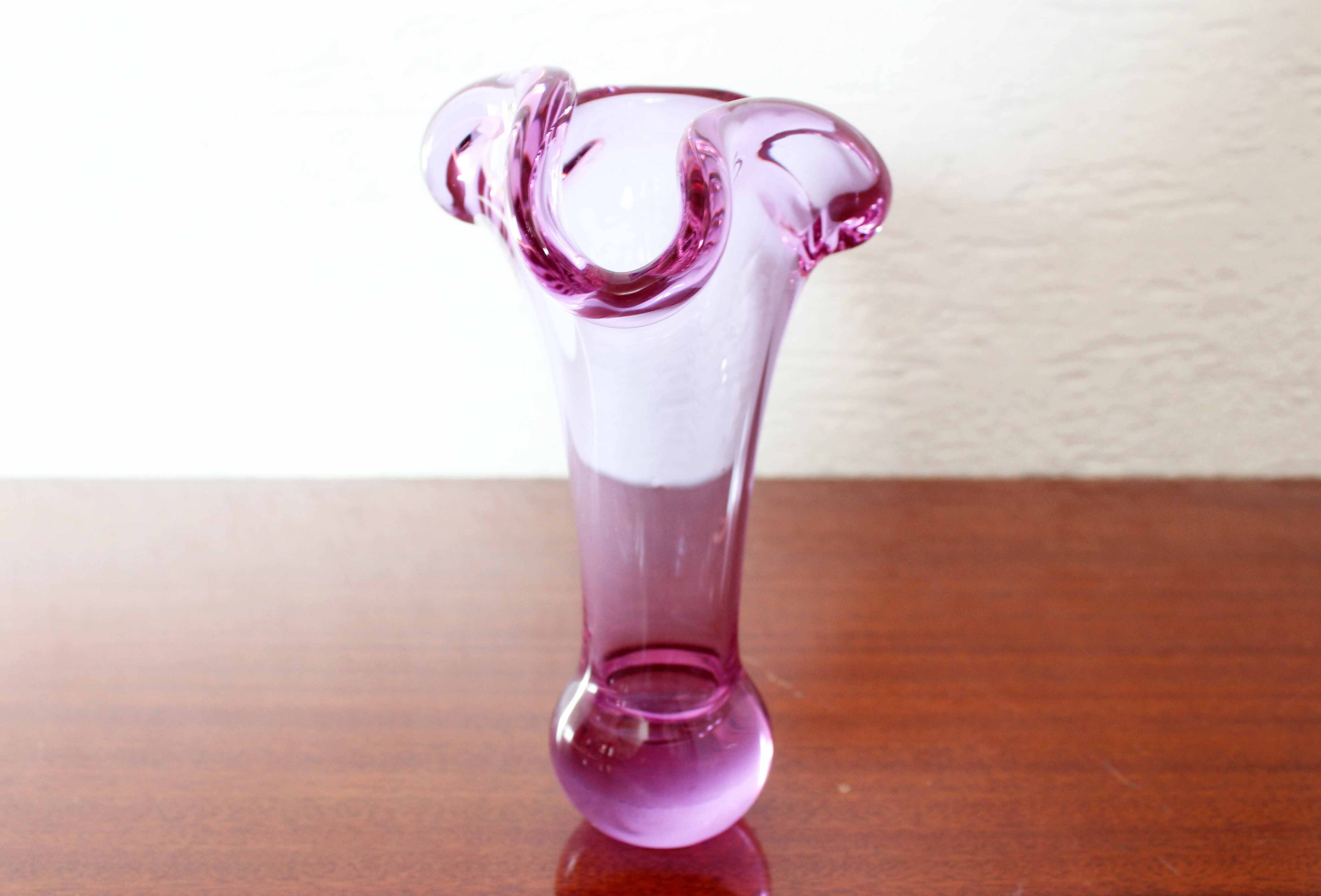 Murano glass vase