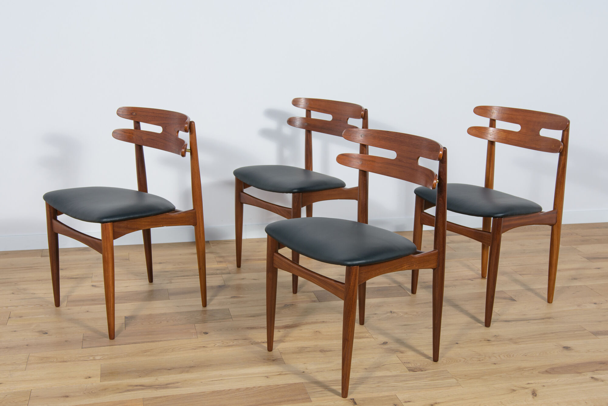 Model 178 Dining Chairs by Johannes Andersen for Bramin , 1960s, Set of 4