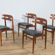 Model 178 Dining Chairs by Johannes Andersen for Bramin , 1960s, Set of 4