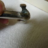 12 silver metal knife holders 6 dogs and 6 cats