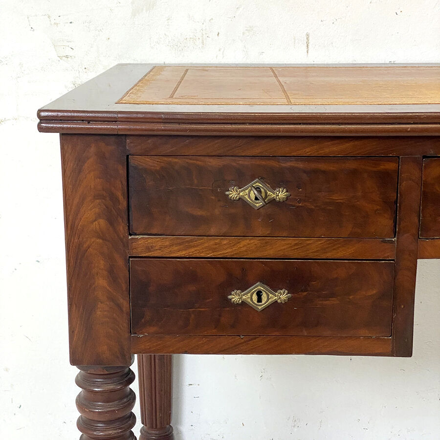 Louis Philippe nineteenth mahogany desk