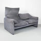 Maralunga 2 seater sofa by Vico Magistretti for Cassina